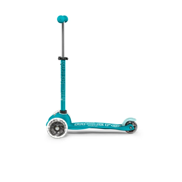 MICRO 3-WHEELS SCOOTER MINI MICRO DELUXE GLOW LED GLACIER AQUA
