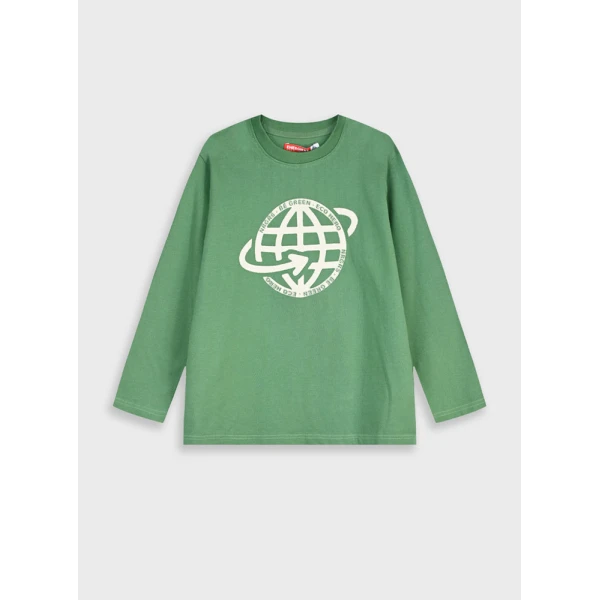 ENERGIERS BLOUSE BOY DESERT GREEN
