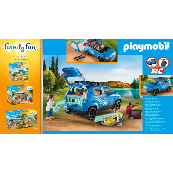PLAYMOBIL FAMILY FUN ΟΙΚΟΓΕΝΕΙΑΚΕΣ ΔΙΑΚΟΠΕΣ ΜΕ ΡΥΜΟΥΛΚΟΥΜΕΝΟ ΤΡΟΧΟΣΠΙΤΟ