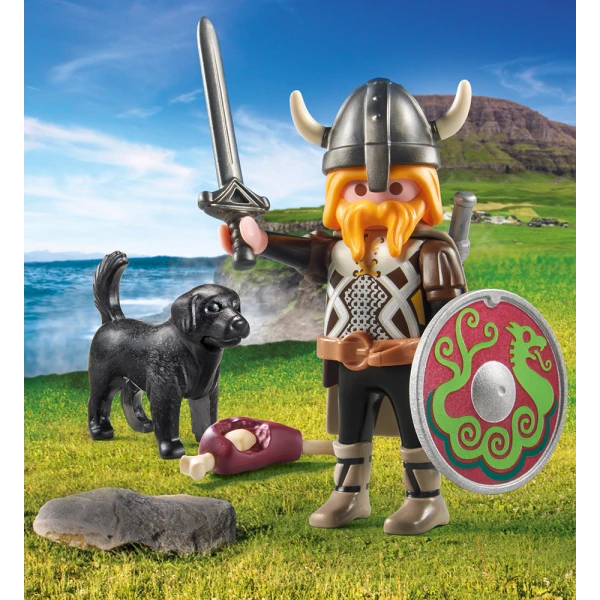 PLAYMOBIL SPECIAL PLUS VIKING WITH GUARD DOG