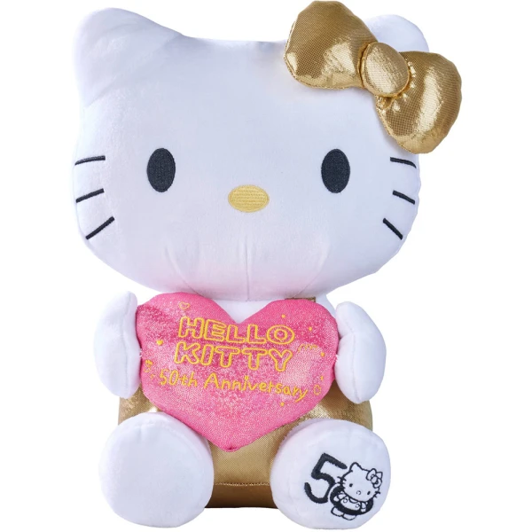 PLUSH 30 cm 50th ANNIVERSARY HELLO KITTY