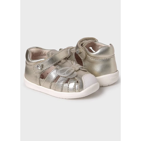 SANDALS CLOSED GOLD
