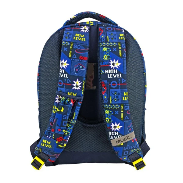 MUST ELEMENTARY SCHOOL BACKPACK PRESS START