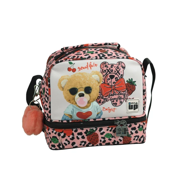 BACK ME UP LUNCH BAG OVAL FASHION BEAR