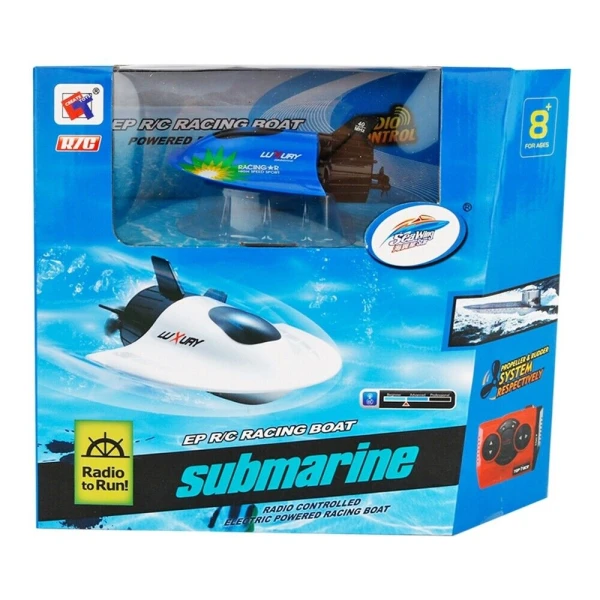 REMOTE CONTROL SUBMARINE 27MHZ 40MHZ - 2 COLORS