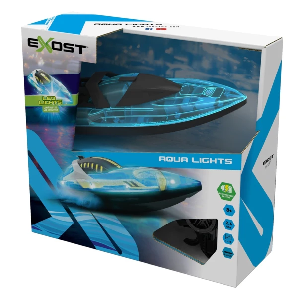 REMOTE CONTROL SPEEDBOAT EXOST AQUA LIGHTS 2.4GHz