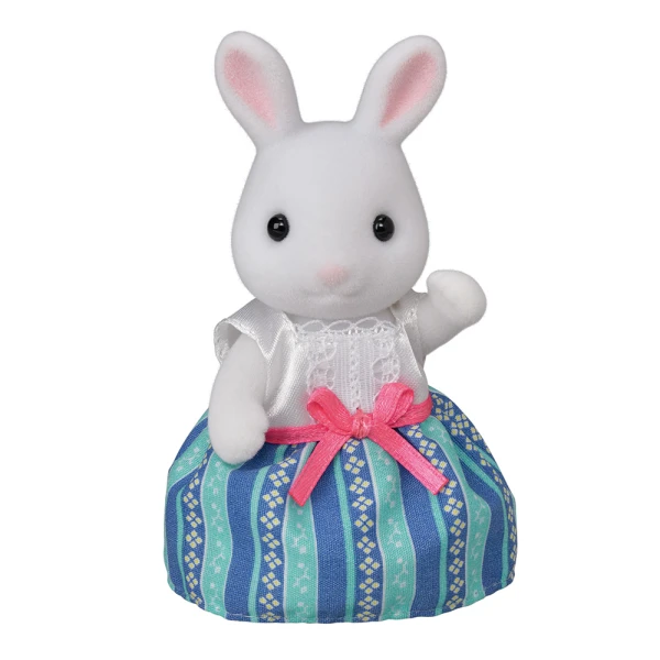 THE SYLVANIAN FAMILIES WEEKEND TRAVEL SET SNOW RABBIT MOTHER 5641