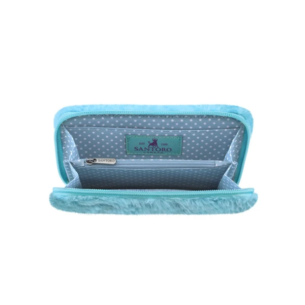 GORJUSS SANTORO FURRY WALLET BUBBLE FAIRY