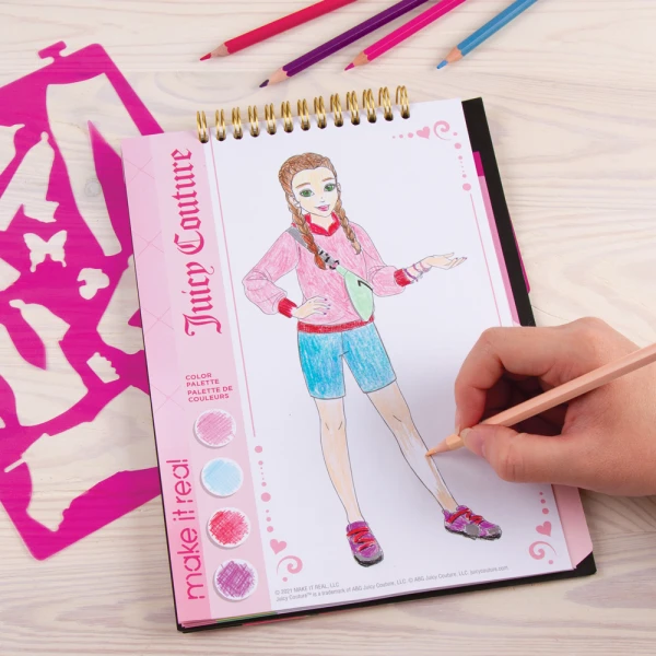 MAKE IT REAL JUICY COUTURE FASHION DESIGN SKETCHBOOK
