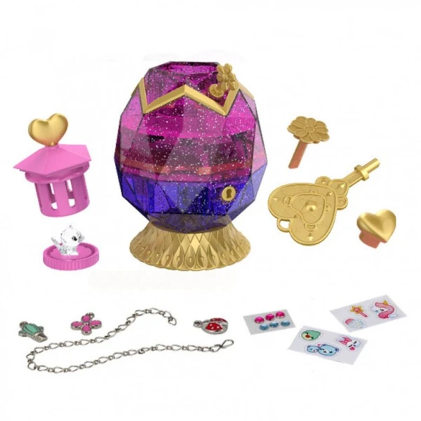 FUNLOCKETS SECRET CRYSTAL JEWELLERY BOX - EGG