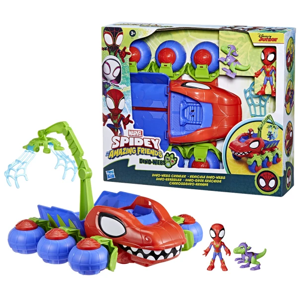 SPIDEY AND HIS AMAZING FRIENDS DINO WEBS TEAM VEHICLE