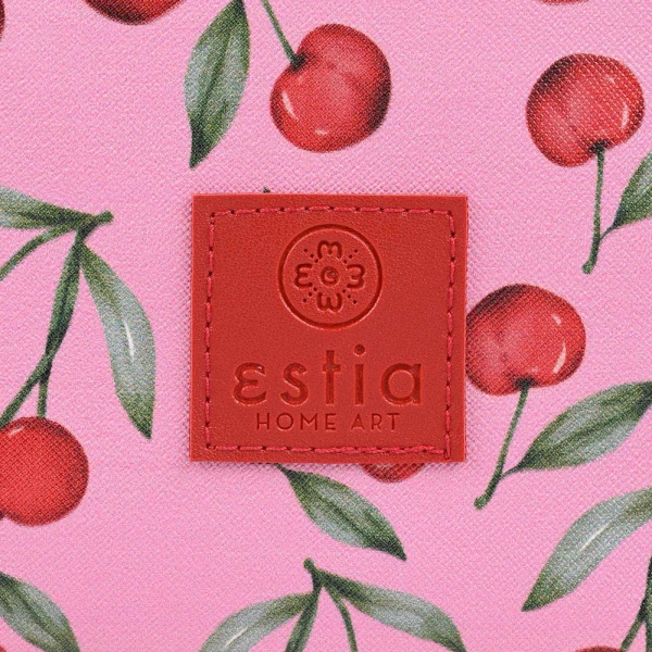 ESTIA HOME ART LUNCH BAG 7L - CHERRY ROSE