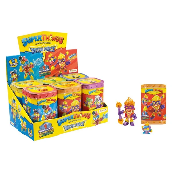 SUPERTHINGS RESCUE FORCE FIGURE WITH KAZOOM KID FOR AGES 4+
