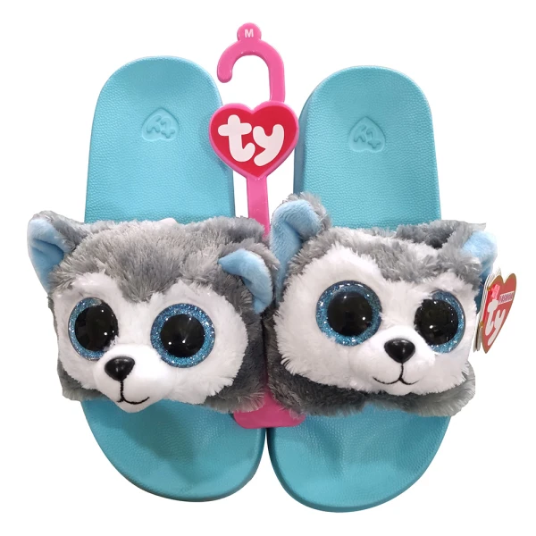 TY BEANIE BOOS PLASTIC SLIDES SLUSH