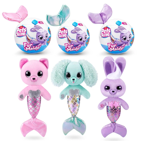 PETS ALIVE MERMAID FURMAIDS - 3 DESIGNS