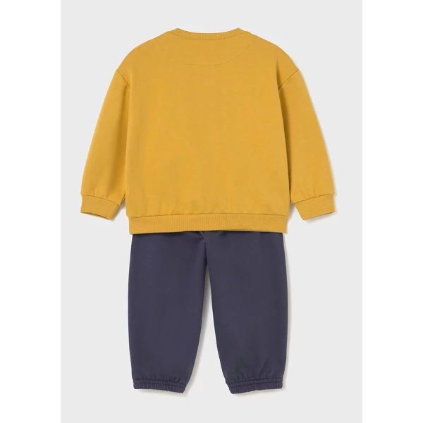 MAYORAL TRACKSUIT SWEATSHIRT TROUSERS MUSTARD 