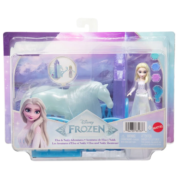 DISNEY FROZEN ΜΙΝΙ ΚΟΥΚΛΕΣ ΠΡΙΓΚΙΠΙΚΟΙ ΣΤΑΒΛΟΙ - FROZEN ELSA & NOKK
