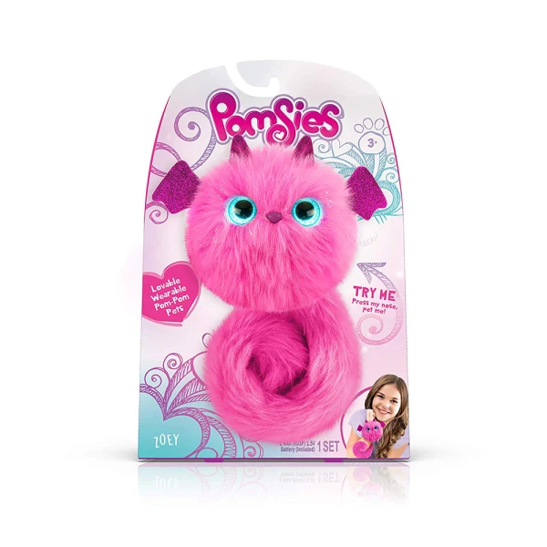 PLUSH ANIMALS POMSIES - 7 DESIGNS
