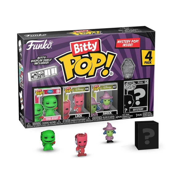FUNKO BITTY POP! DISNEY NIGHTMARE BEFORE CHRISTMAS 30th ΦΙΓΟΥΡΕΣ ΒΙΝΥΛΙΟΥ OOGIE BOOGIE