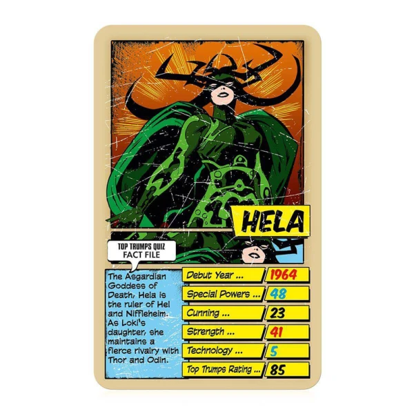 WINNING MOVES ΠΑΙΧΝΙΔΙ ΚΑΡΤΩΝ TOP TRUMPS SPECIALS - MARVEL COMICS RETRO - ΑΓΓΛΙΚΗ ΕΚΔΟΣΗ