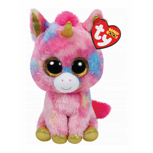 TY BEANIE BOOS FANTASIA PLUSH UNICORN MULTICOLOR 15CM