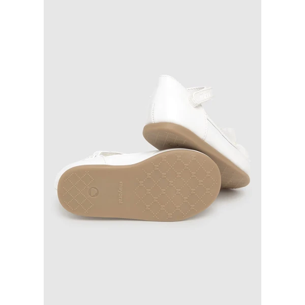 MAYORAL MARY JANE SHOES PATENT LEATHER  WHITE 