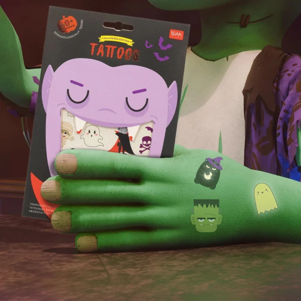 LEGAMI TEMPORARY TATTOOS - HALLOWEEN