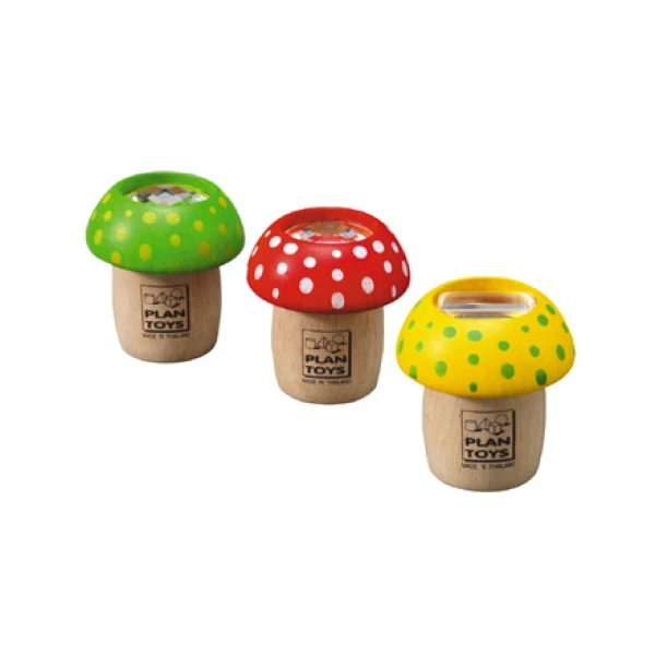 ΞΥΛΙΝΟ ΠΑΙΧΝΙΔΙ PLAN TOYS  MUSHROOM KALEIDOSCOPE 