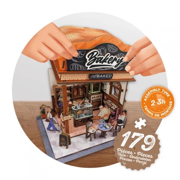 BAKERY DIORAMA 3D ΚΑΤΑΣΚΕΥΗ