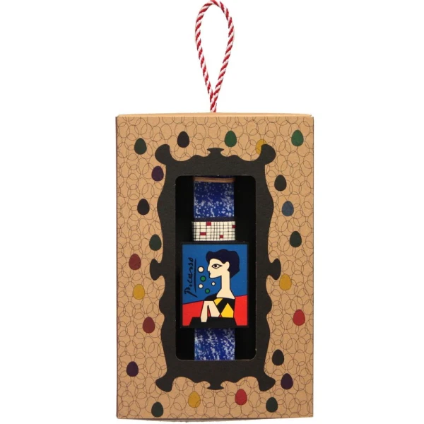 SYNCHRONIA HANDMADE CANDLE 20 cm ART MAGNET ELECTRIC BLUE