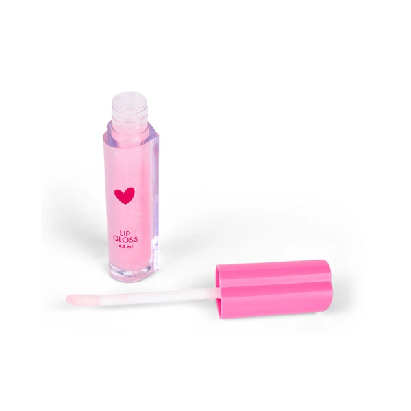 CREATE IT! LOVE KIDS LIP GLOSS STICK WITH HEART - PINK