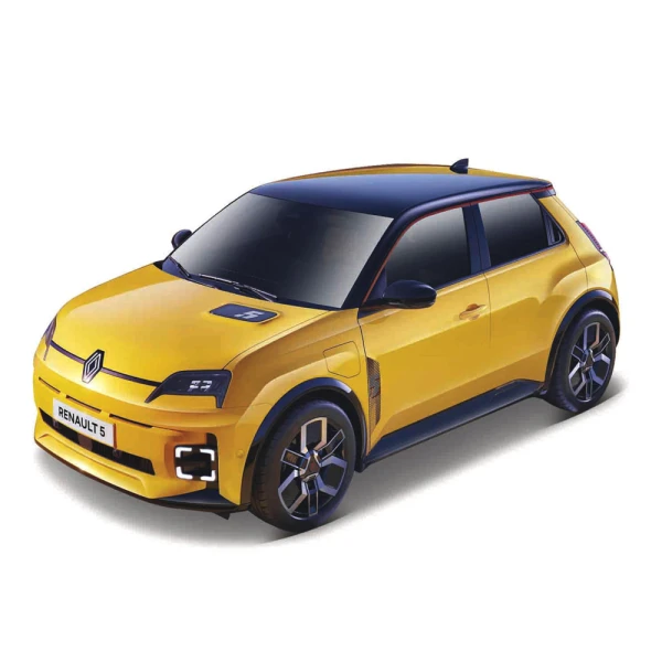 BBURAGO 1:24 RENAULT 5 E-TECH YELLOW