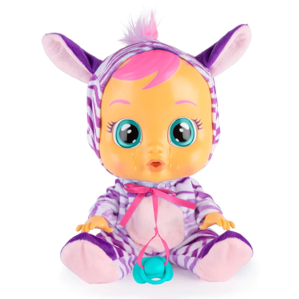 CRY BABIES - INTERACTIVE BABY DOLL CRIES REAL TEARS - ZENA ZEBRA