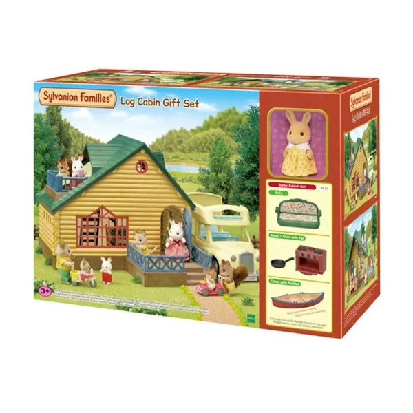 THE SYLVANIAN FAMILIES ΣΕΤ ΔΩΡΟΥ ΚΑΛΥΒΑ ΠΡΑΣΙΝΗ ΣΤΕΓΗ