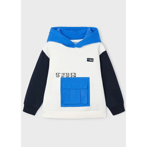 MAYORAL SWEATER WITH POCKET BLUE