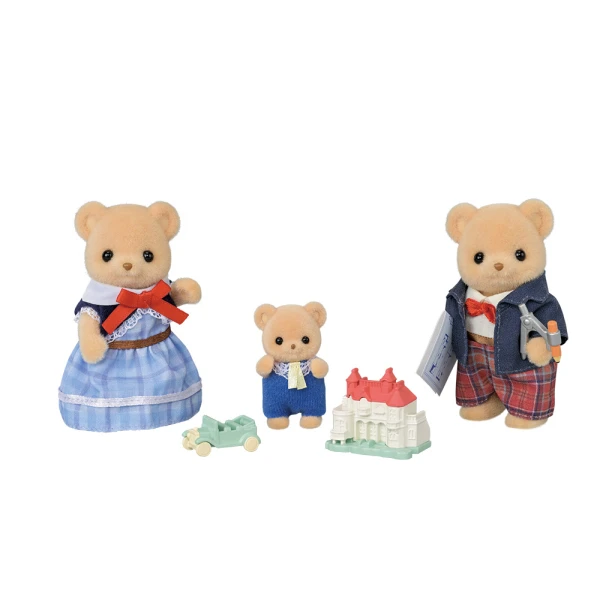 THE SYLVANIAN FAMILIES BISCUIT BEAR FAMILY