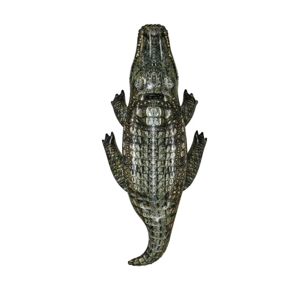 BESTWAY ΦΟΥΣΚΩΤΟ RIDE-ON 193X94 εκ. REPTILE ΡΕΑΛΙΣΤΙΚΟΣ ΚΡΟΚΟΔΕΙΛΟΣ
