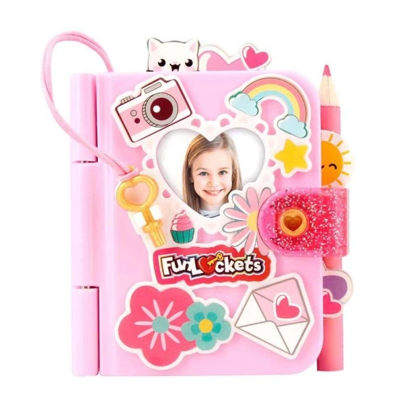 FUNLOCKETS MINI ΜΥΣΤΙΚΟ ΗΜΕΡΟΛΟΓΙΟ ΜΕ ΕΚΠΛΗΞΕΙΣ