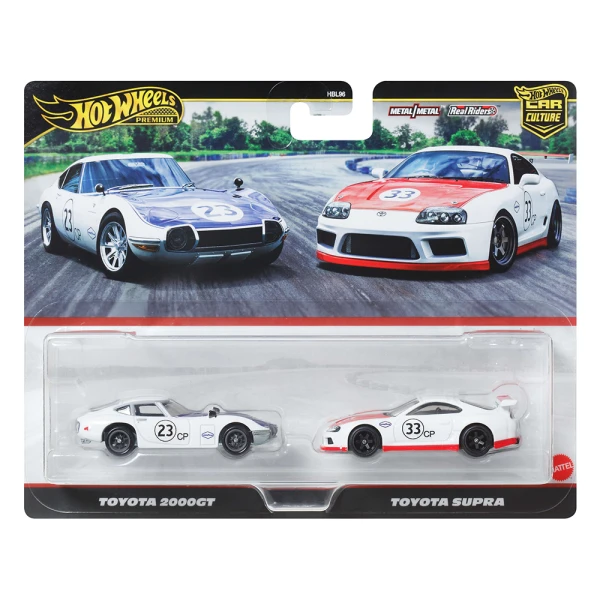 HOT WHEELS ΣΥΛΛΕΚΤΙΚΑ ΑΥΤΟΚΙΝΗΤΑΚΙΑ ΣΕΤ ΤΩΝ 2 - TOYOTA 2000 CT & TOYOTA SUPRA
