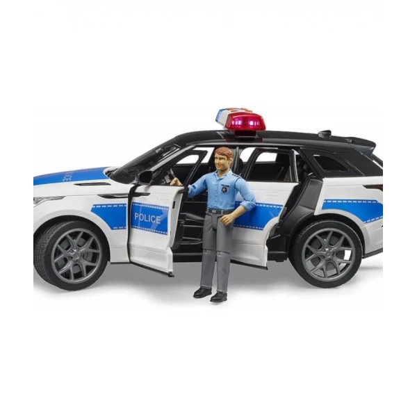 BRUDER POLICE RANGE ROVER VELAR WITH POLICE OFFICER