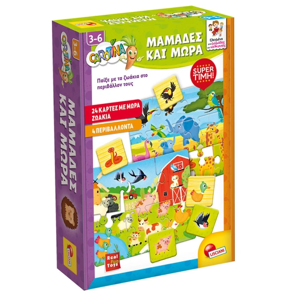 LISCIANI CAROTINA EDUCATIONAL GAME MOTHERS AND BABIES