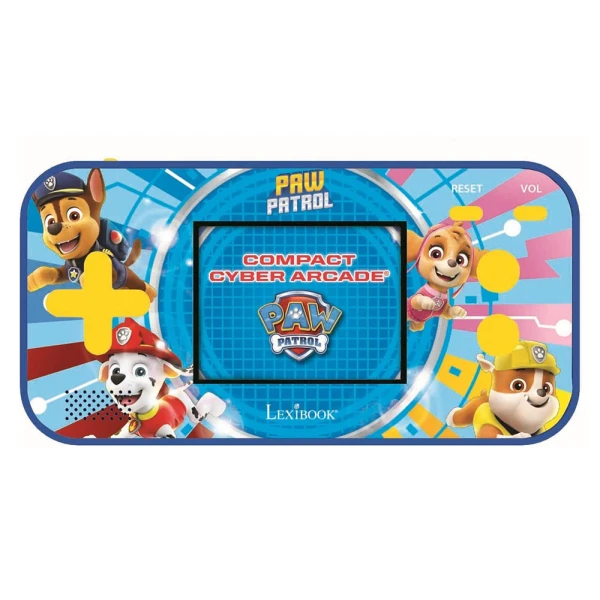 LEXIBOOK COMPACT CYBER ARCADE PORTABLE GAMING CONSOLE - PAW PATROL