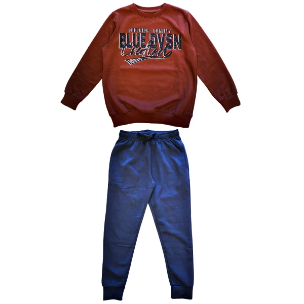 ENERGIERS JOGGING SUIT BOY ΜΠΡΟΝΖΕ