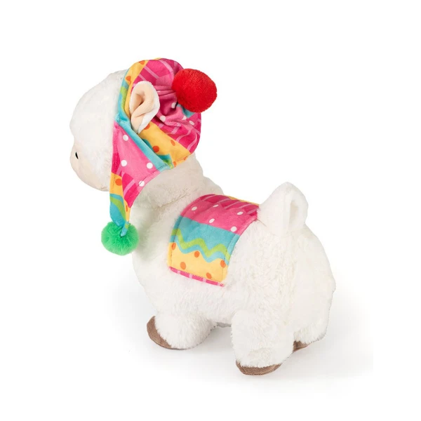 PLUSH LLAMA WITH HAT 38 cm 