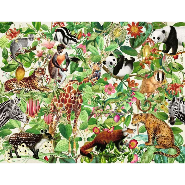 RAVENSBURGER ΠΑΖΛ 2000 τεμ. ΖΟΥΓΚΛΑ