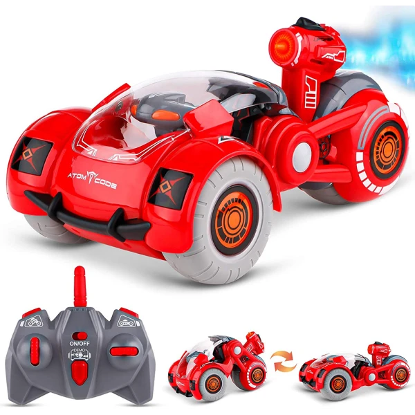 REMOTE CONTROL VEHICLE VIRUS HUNTER WITH USB - RED