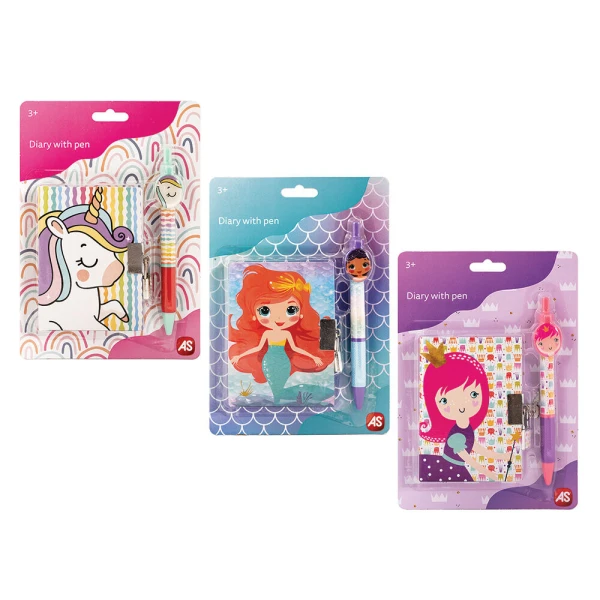 AS AGENDA WITH PEN - 3 DESIGNS