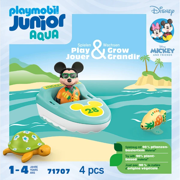 PLAYMOBIL JUNIOR DISNEY AQUA Ο ΜΙΚΥ ΜΑΟΥΣ ΚΑΙ ΤΟ ΚΡΙΣ-ΚΡΑΦΤ ΤΟΥ