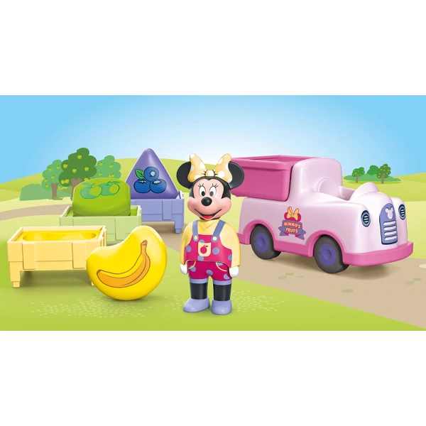 PLAYMOBIL JUNIOR & DISNEY Η ΜΙΝΙ ΜΑΟΥΣ ΚΑΙ ΤΟ ΦΟΡΤΗΓΟ ΜΕ ΦΡΟΥΤΑ