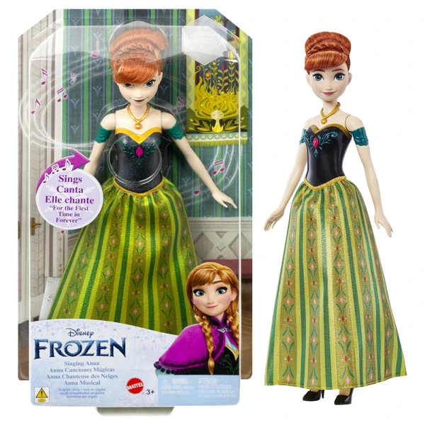 FROZEN ΚΟΥΚΛΑ ΑΝΝΑ ΠΟΥ ΤΡΑΓΟΥΔΑΕΙ (ΑΓΓΛΙΚΑ)